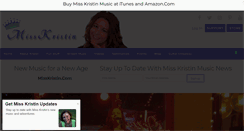 Desktop Screenshot of misskristin.com